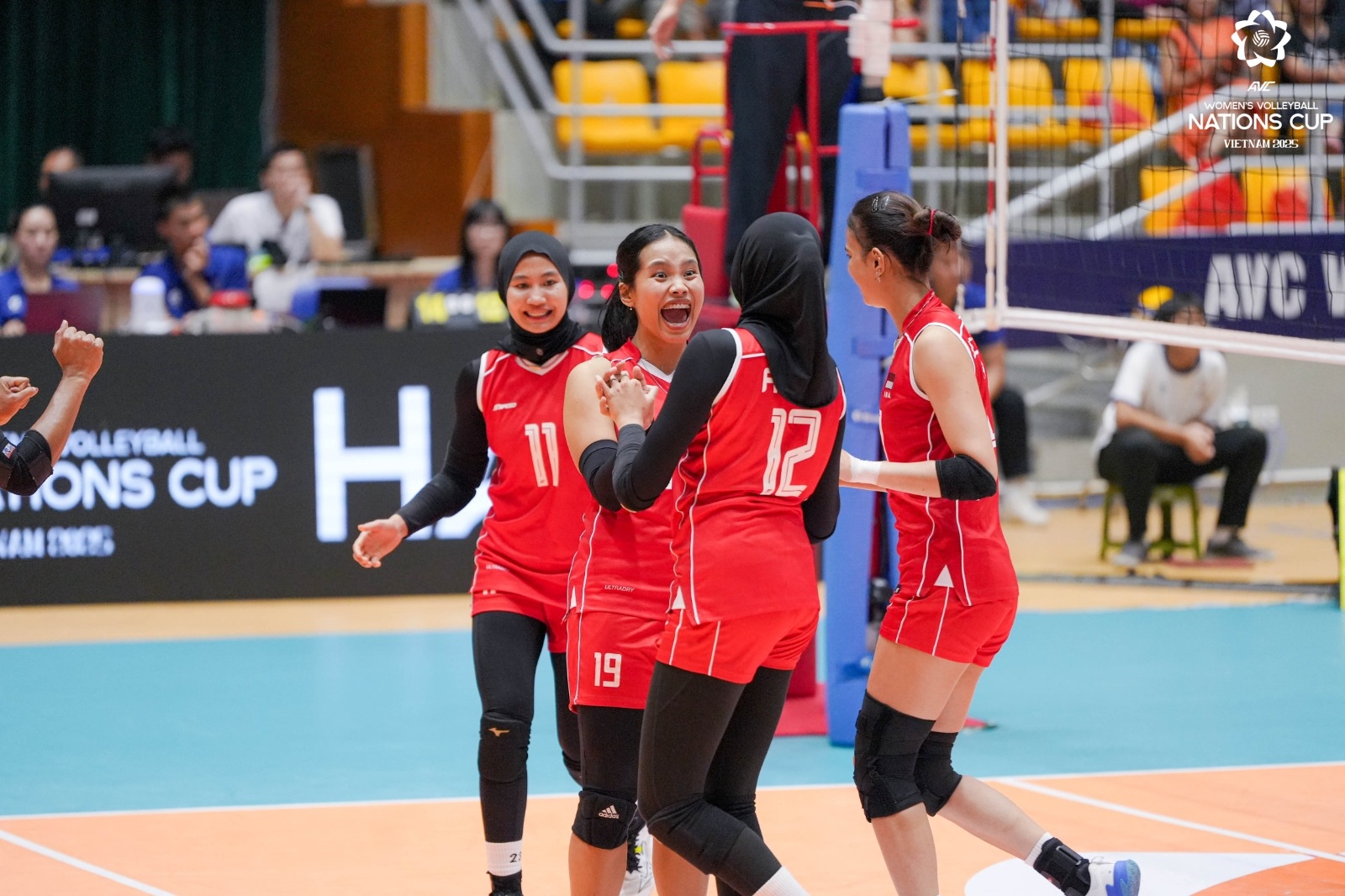 Setelah 3 Kekalahan, Timnas Voli Indonesia Putri Akhirnya Menang Perdana di AVC Nations Cup 2025