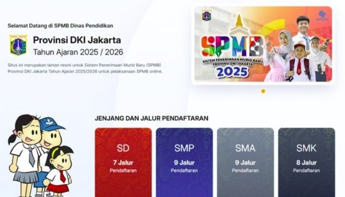 SPMB DKI Jakarta Tahap 2 Dibuka Hari Ini, Simak Syarat dan Cek Link Resmi Pendaftaran di Sini!