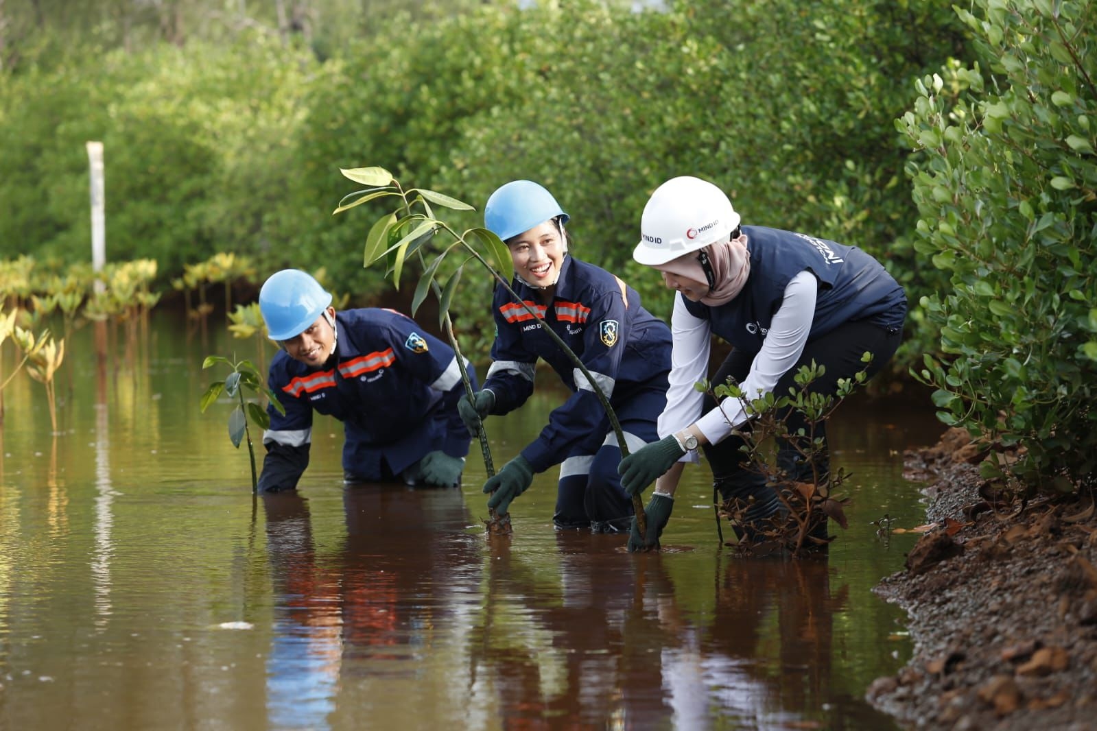MIND ID Bidik Pengurangan Emisi 21,4 Persen hingga 2030