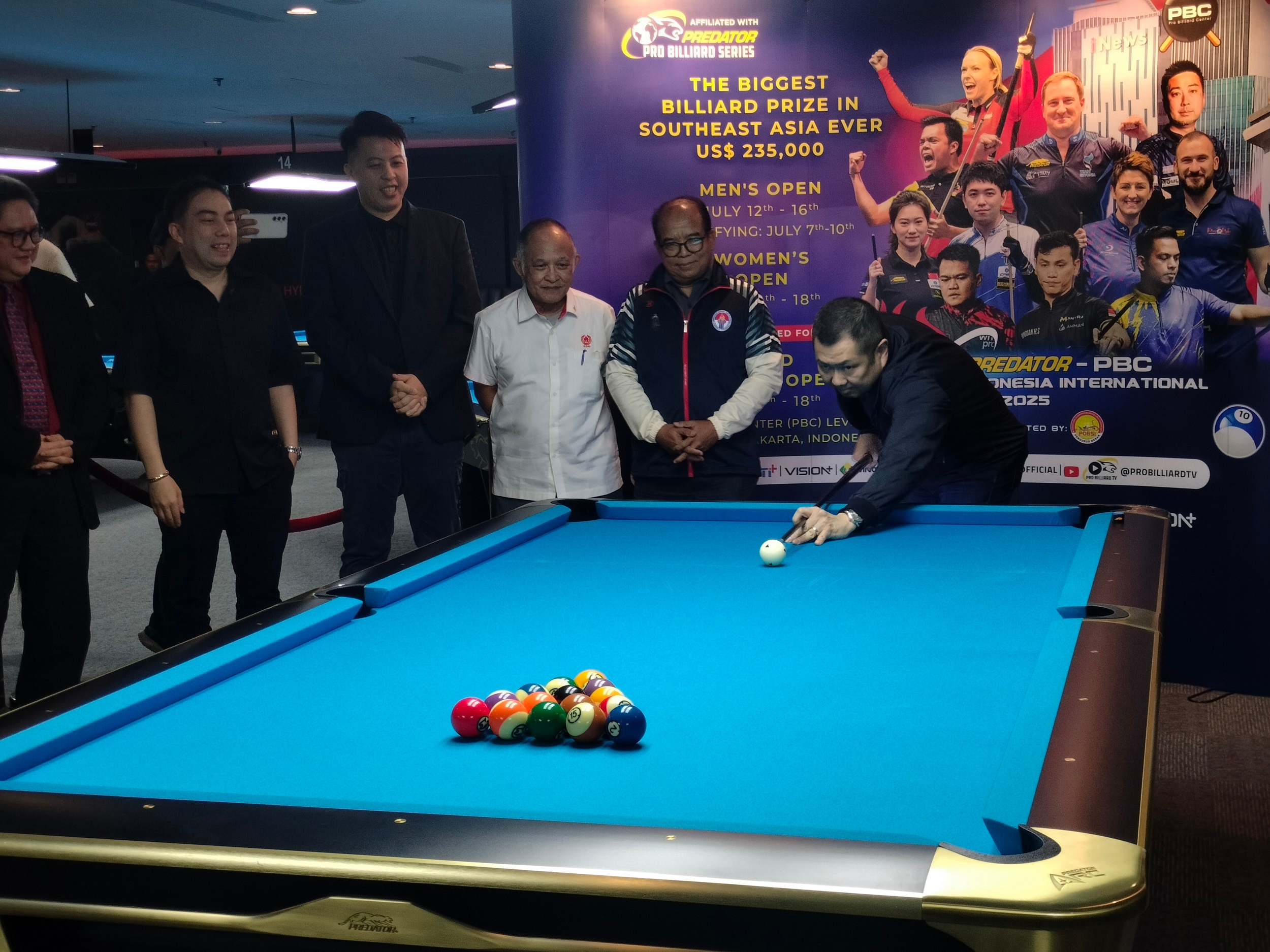 POBSI Gelar Turnamen Internasional dengan Total Hadiah Sebesar Rp3,816 Miliar