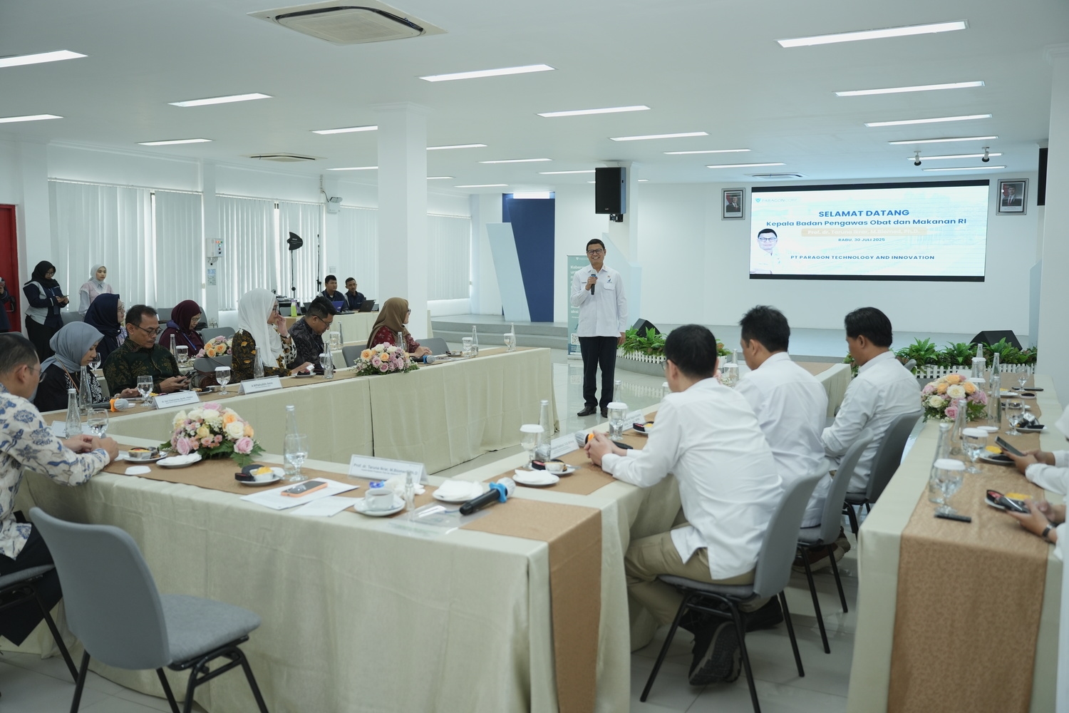 Kepala BPOM Tinjau Fasilitas Riset ParagonCorp, Dorong Kolaborasi Inovatif