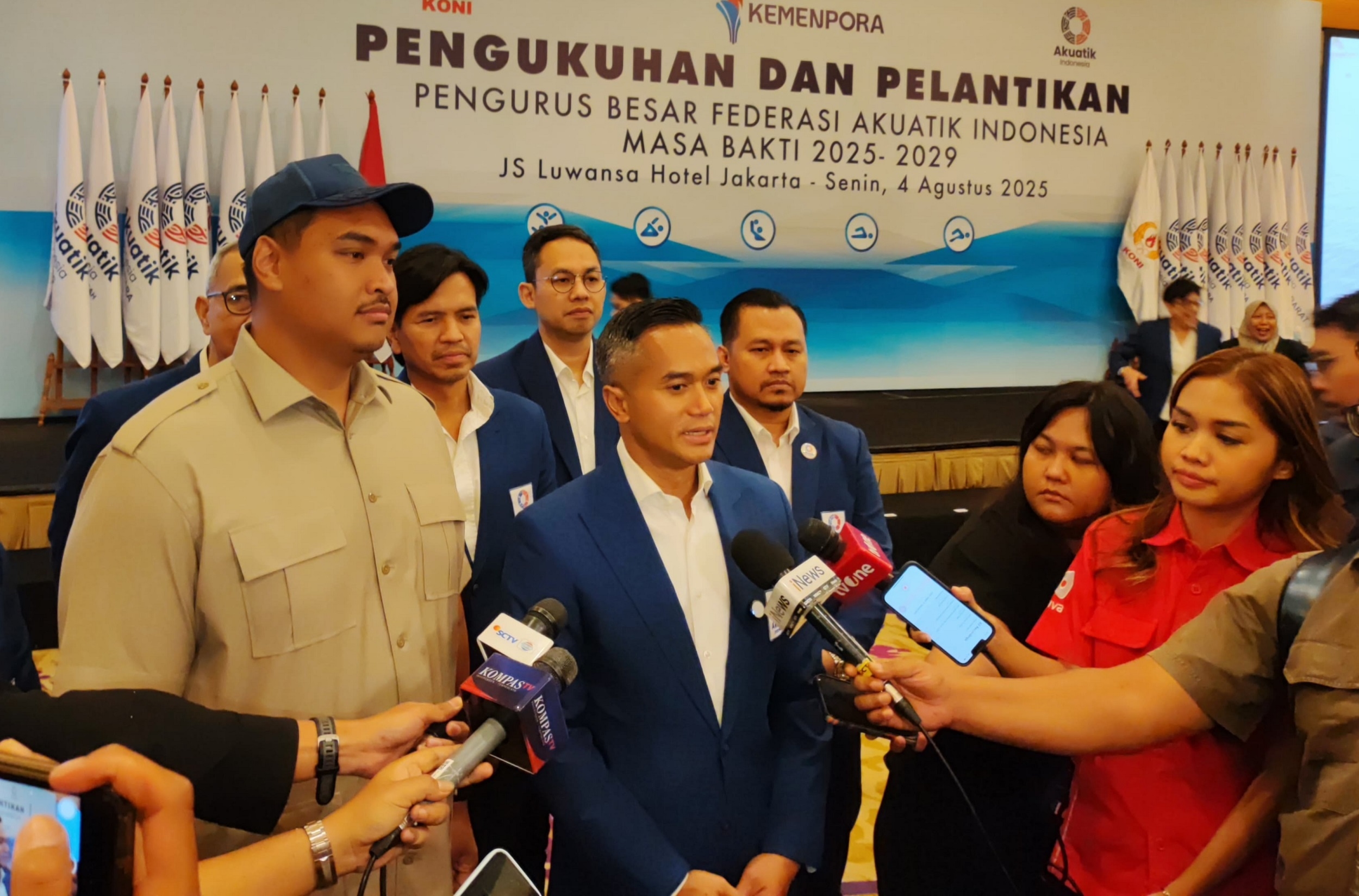 Anindya Bakrie Lantik Pengurus Baru Akuatik Indonesia 2025–2029, Deretan Legenda Ikut Bergabung