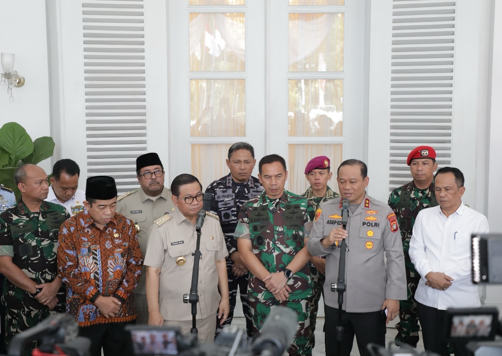 Usai Demo DPR, Pramono: Stok Pangan di Jakarta Aman, 2.829 Sekolah Terapkan PJJ