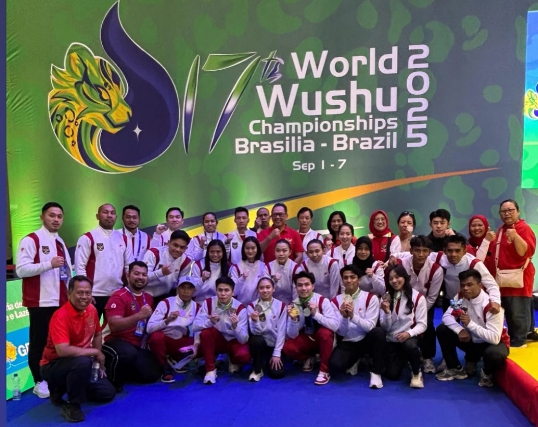 Timnas Wushu Indonesia Boyong 6 Medali di Kejuaraan Dunia Brasil 2025, Langsung Alihkan Fokus ke SEA Games Thailand
