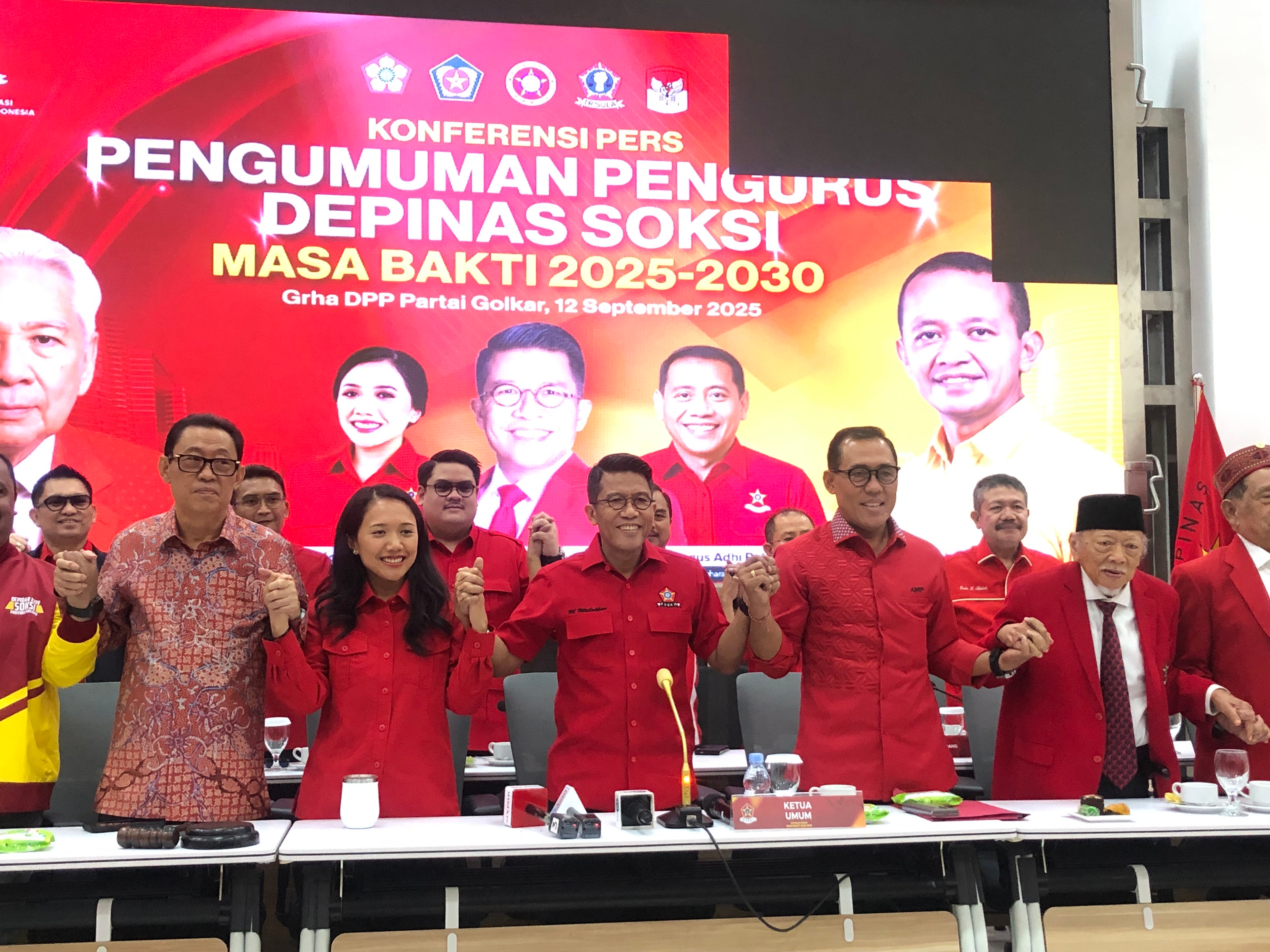 Misbakhun Umumkan Pengurus Depinas SOKSI 2025–2030: Siap Rangkul Semua Pihak