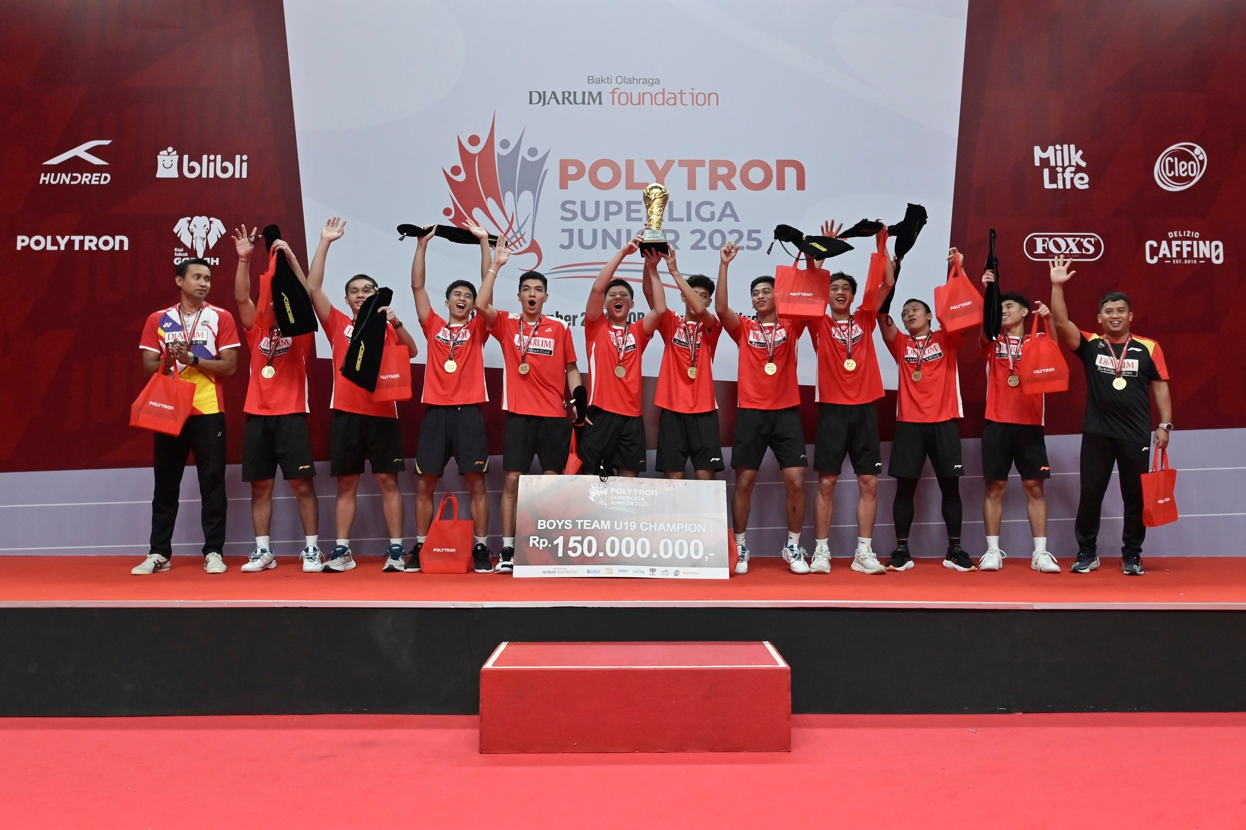 PB Djarum Boyong 2 Gelar Polytron Superliga Junior 2025 di Tengah Minat Klub Mancanegara yang Terus Meningkat