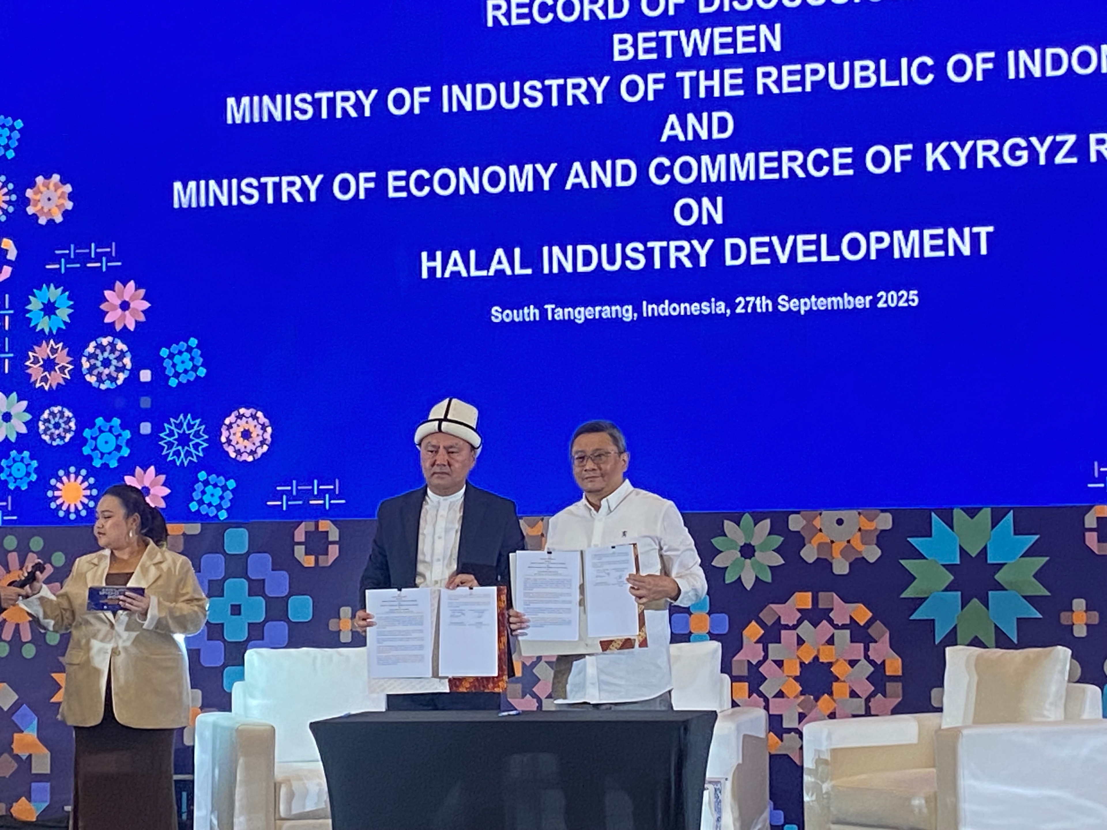 Indonesia–Kirgizstan Jalin Kerja Sama Pengembangan Industri Halal