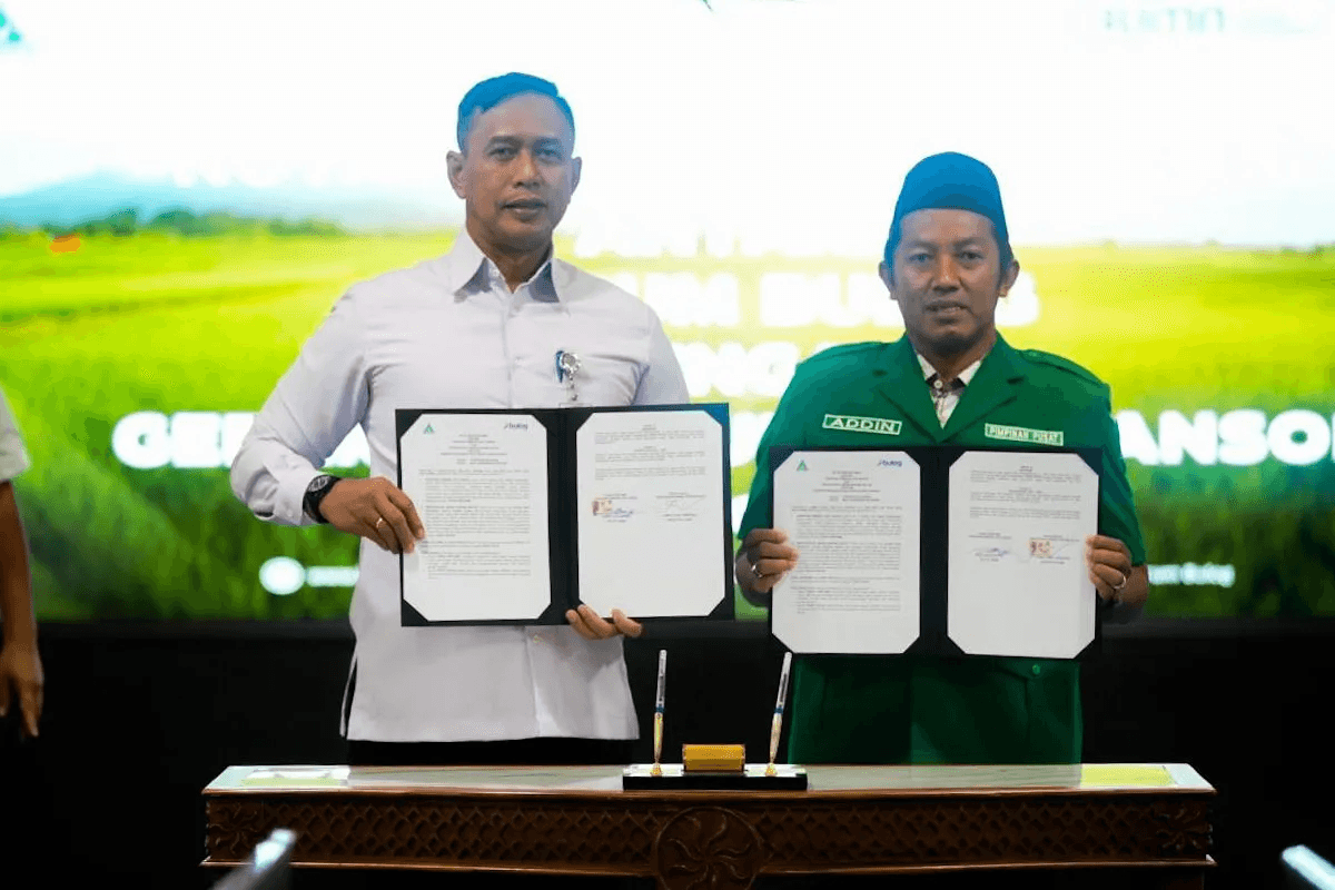 Bulog dan GP Ansor Sinergi Pendistribusian Bahan Pokok