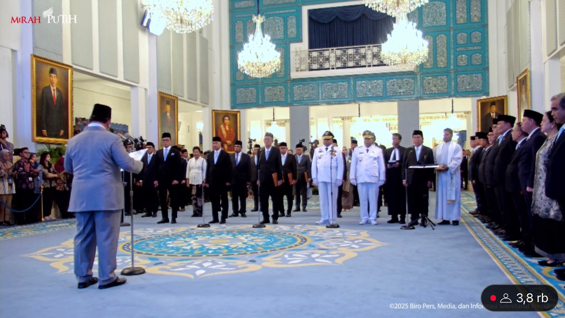 Prabowo Lantik Anggito Abimanyu Jadi Ketua DK LPS, Farid Azhar Jadi Wakil Ketua