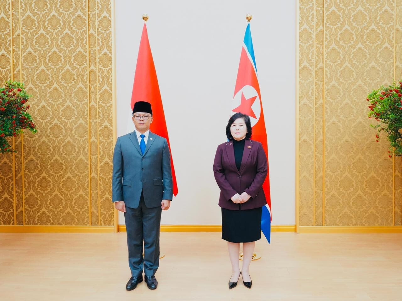 Kunjungan ke Pyongyang, Menlu Sugiono Teken Pembentukan Konsultasi Bilateral Indonesia-Korut