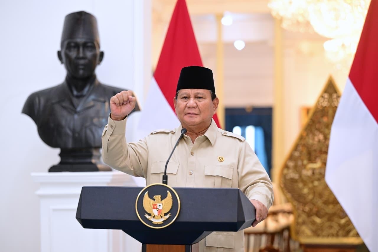 Pesan Sumpah Pemuda Presiden Prabowo: Bangsa Besar Lahir dari Pemuda yang Berani dan Jujur