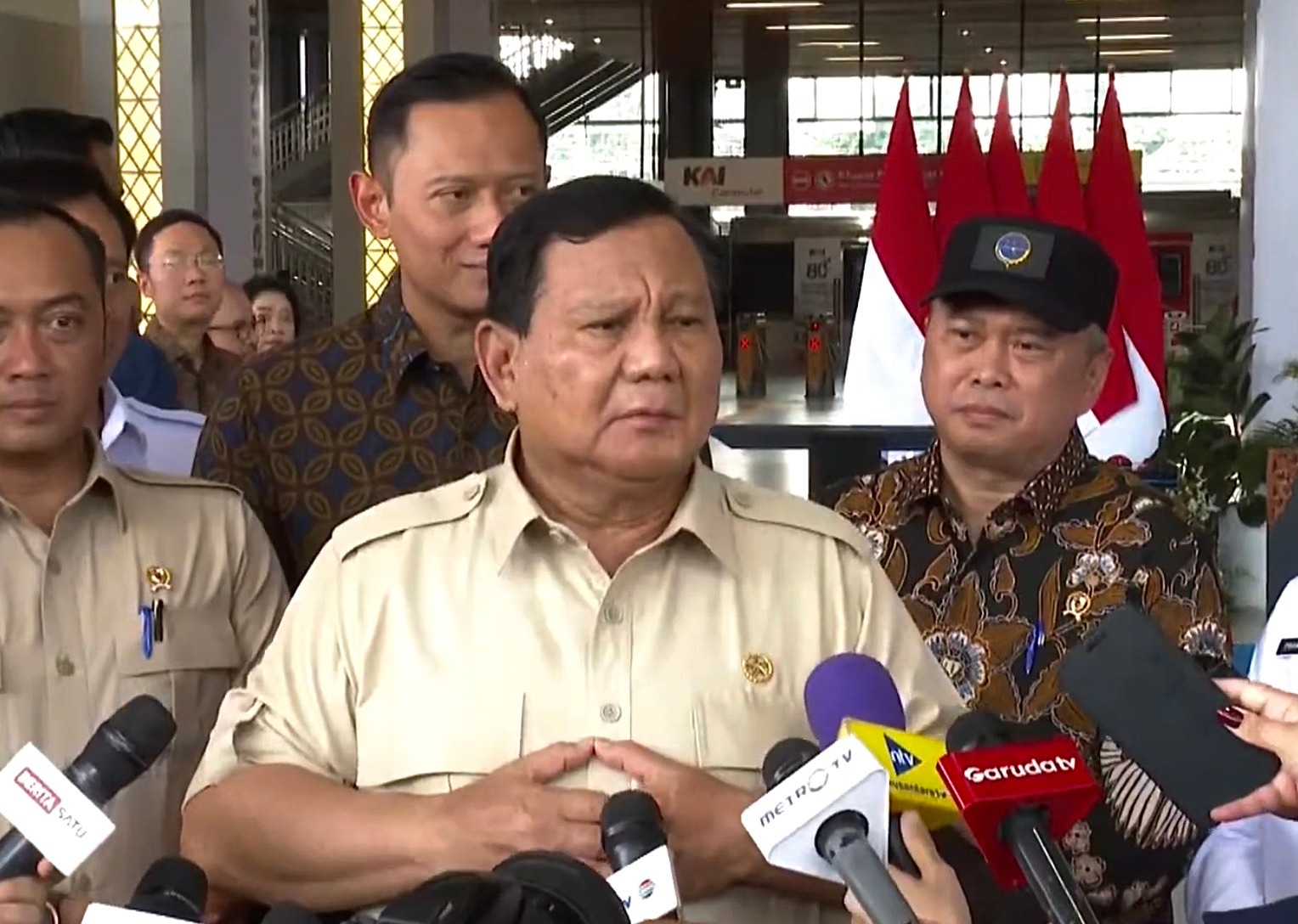 Tak Hanya Sampai Surabaya, Prabowo Mau Kereta Cepat Tembus hingga ke Banyuwangi