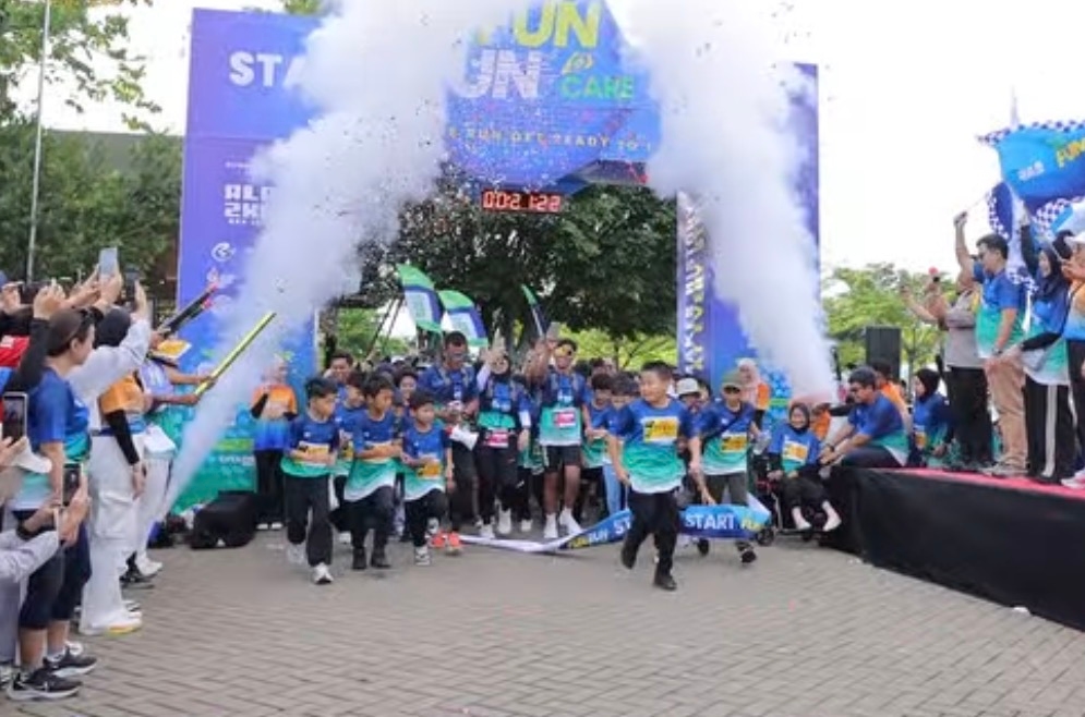 Alazka Fun Run 2025 Dihelat di Sedayu City, ASG Dorong Kemitraan Komunitas dan Dunia Usaha