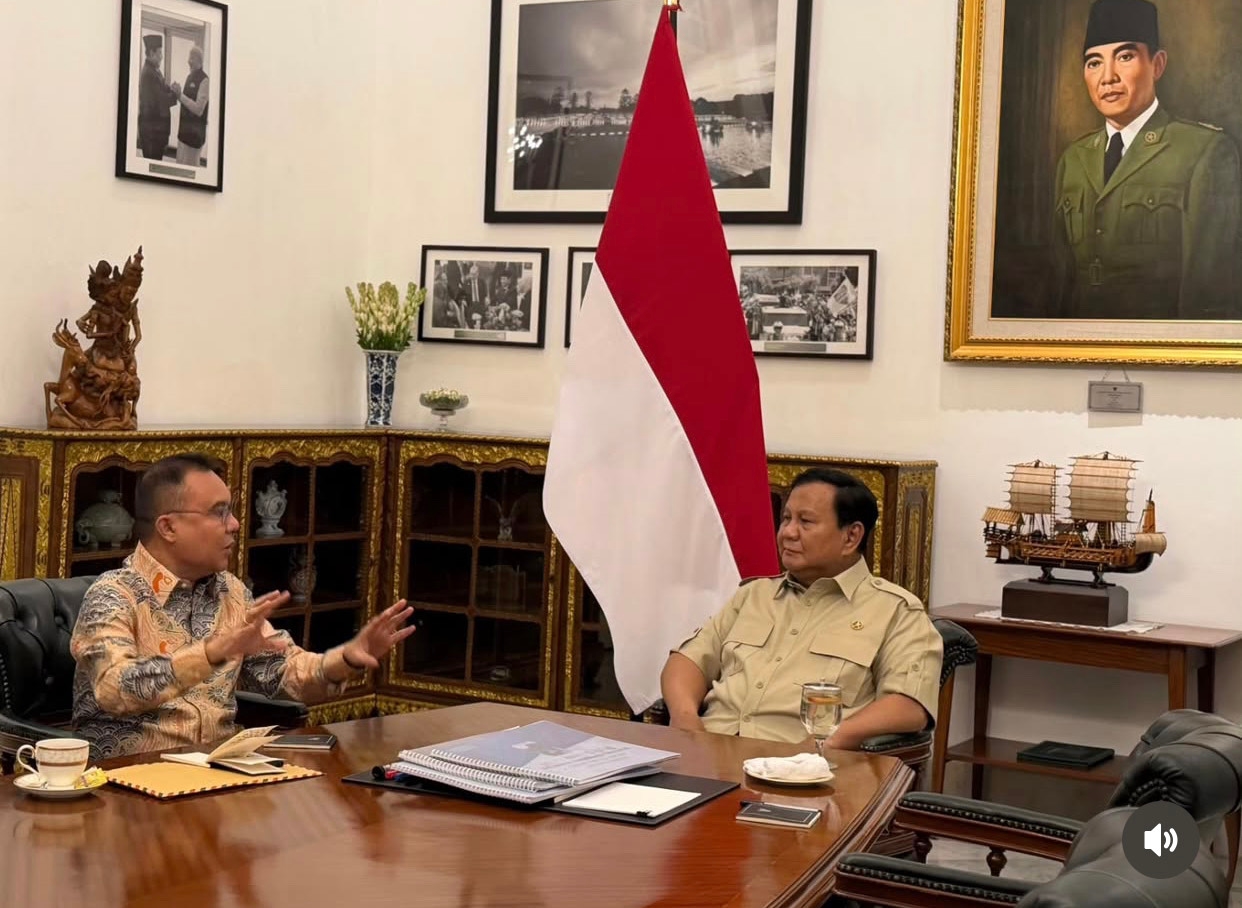 Prabowo Panggil Dasco ke Istana, yang Dibahas Mulai dari Olahraga Sampai Ekonomi dan Stabilitas Politik