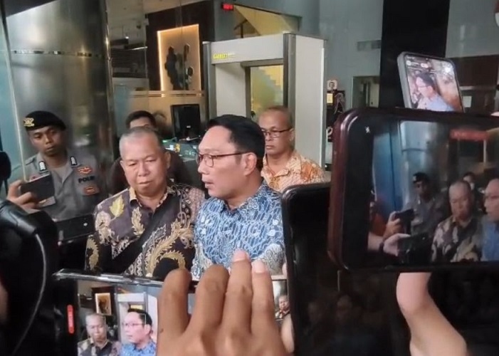 Digarap KPK Enam Jam, Ridwan Kamil Bungkam Soal Kesiapan Jadi Tersangka Kasus Bank BJB