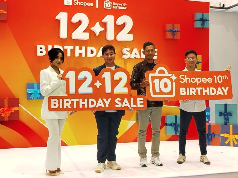Rayakan Satu Dekade, Shopee Gelar Kampanye 12.12 dan Kolaborasi Spesial
