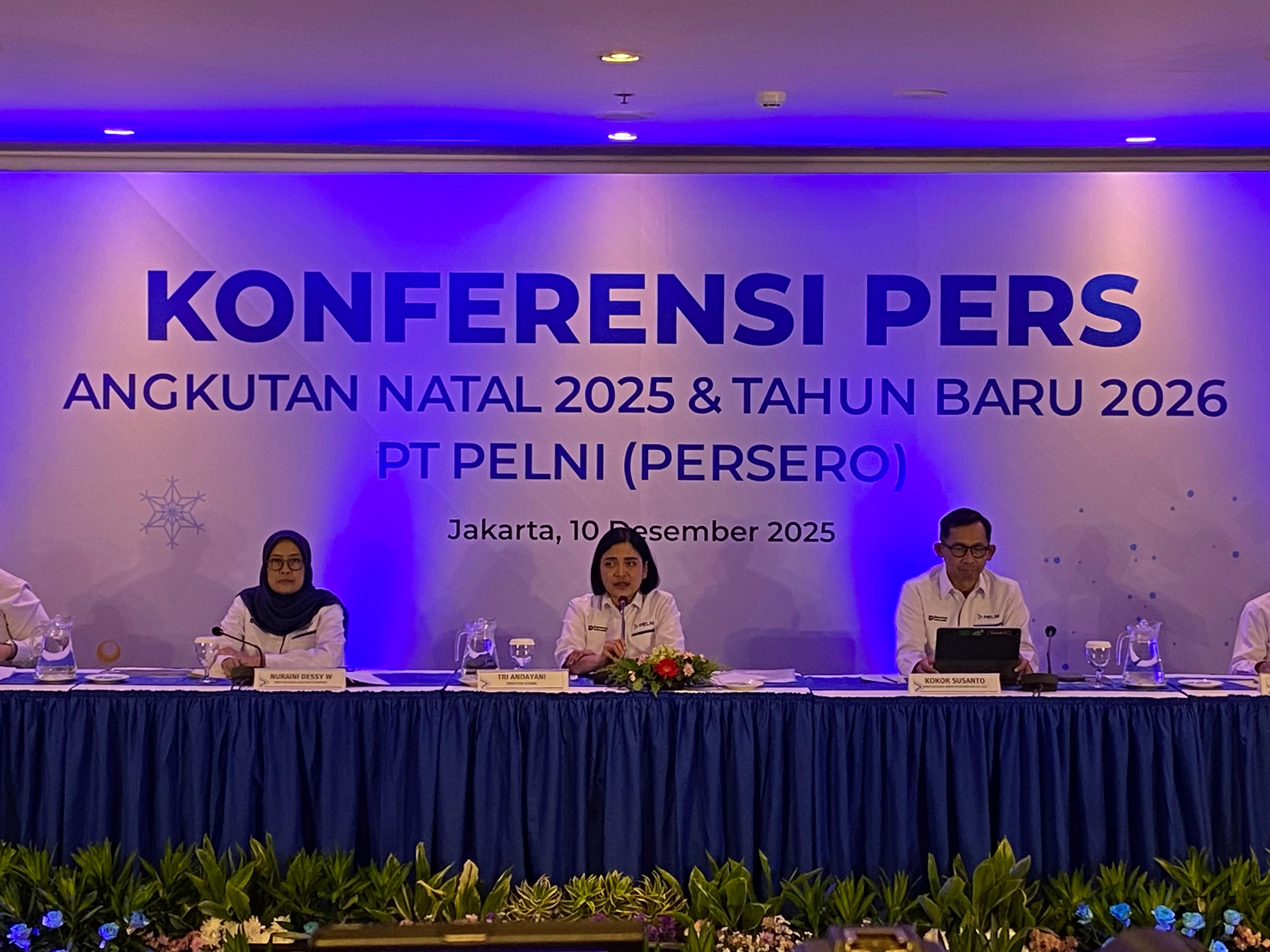 Pelni Proyeksikan Penumpang Capai 555.962 saat Nataru 2026, Naik 0,81 Persen