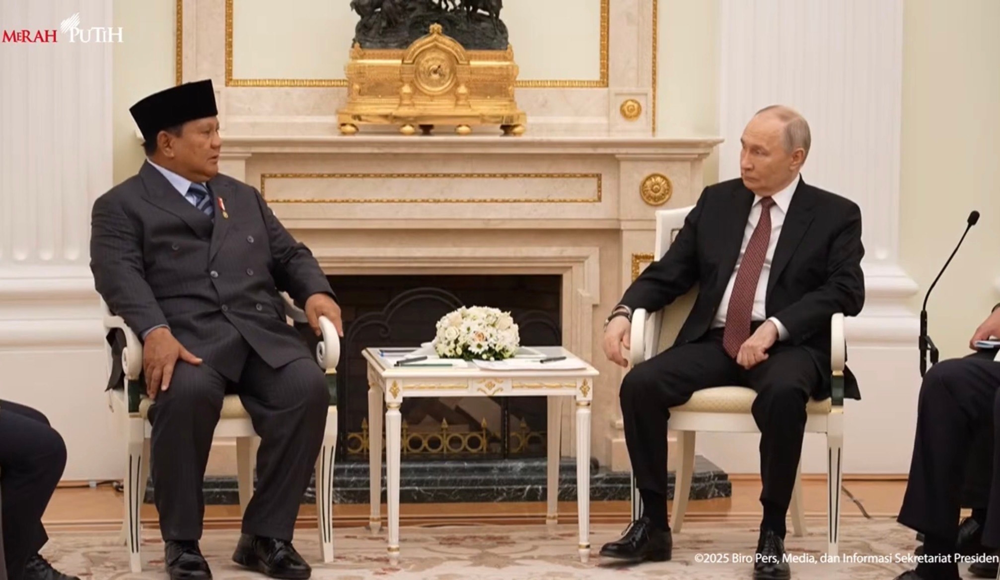 Bertemu Prabowo, Putin Sampaikan Belasungkawa Atas Bencana Sumatera