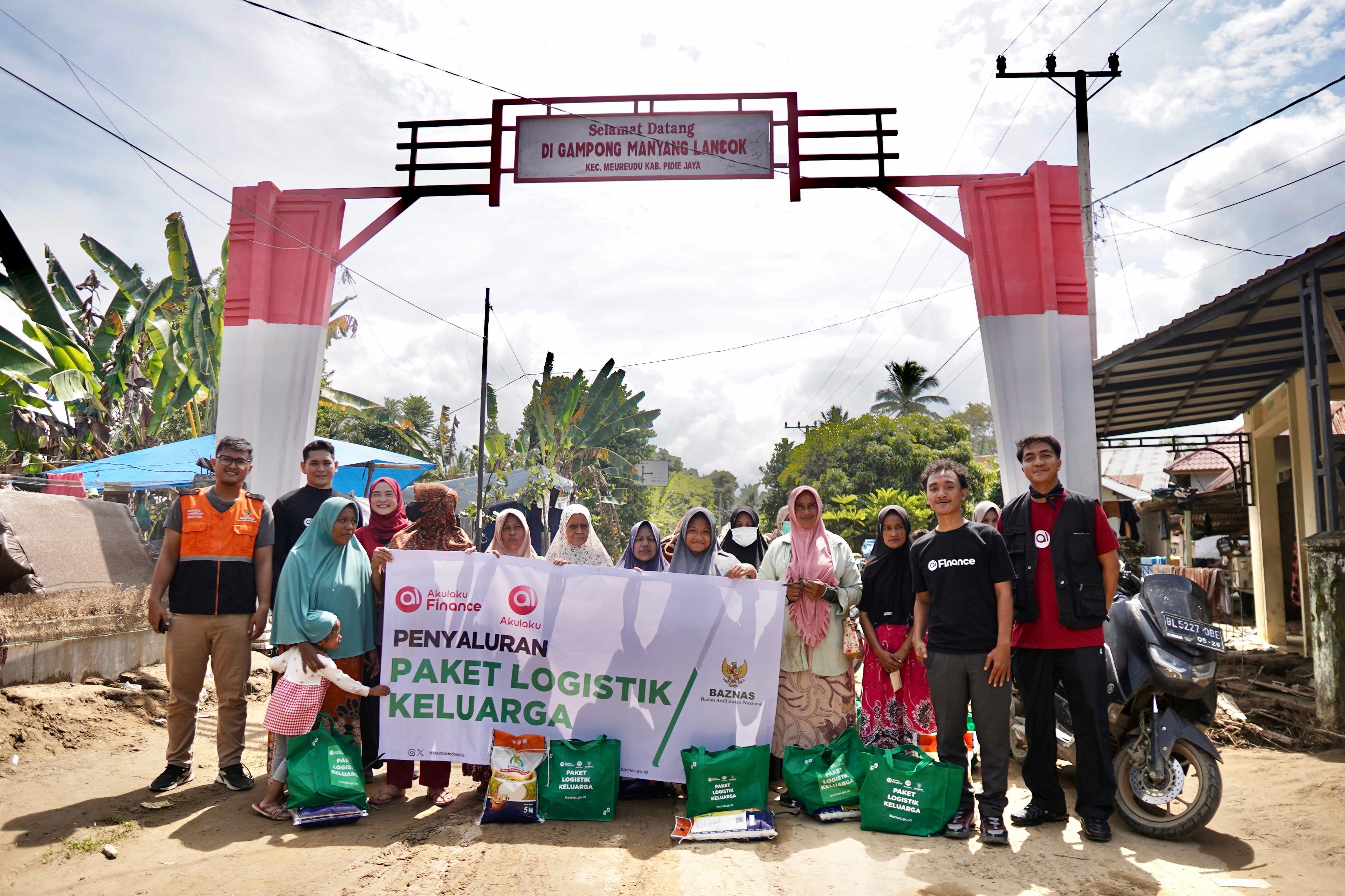 Akulaku Salurkan Bantuan Rp200 Juta Untuk Korban Banjir dan Tanah Longsor di Sumatera