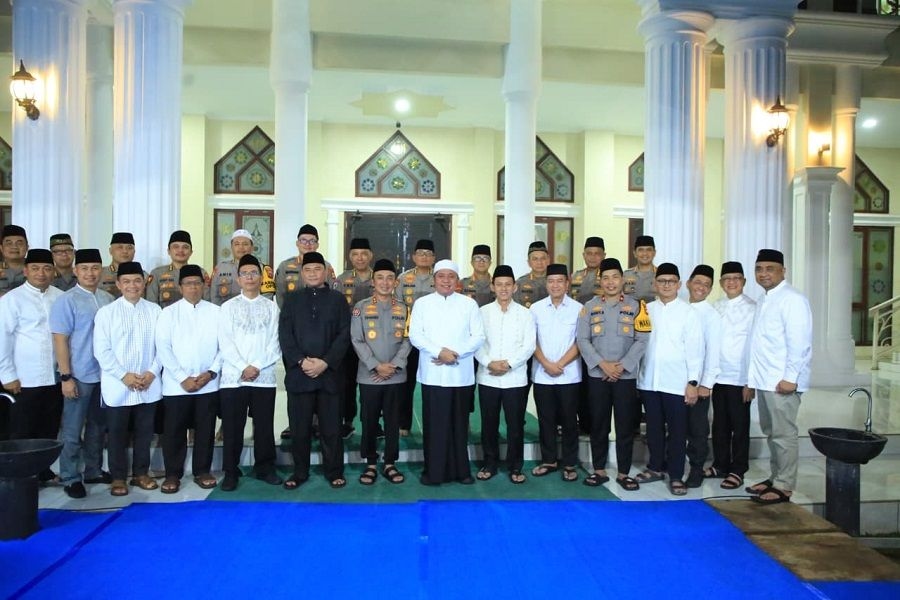 Herman Deru Hadiri Pengajian Ramadan Bersama Forkopimda dan BUMN di Mapolda Sumsel