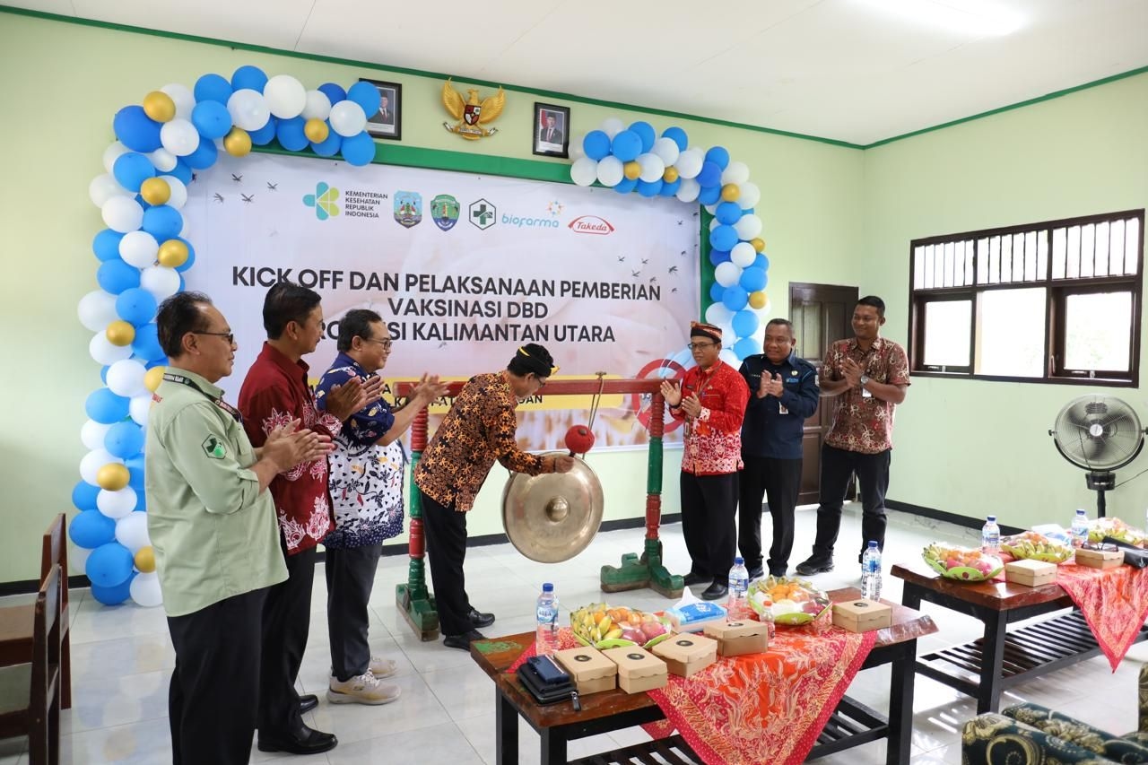 Masih Jadi Tantangan Kesehatan Masyarakat, Kalimantan Utara Perkuat Pencegahan Dengue Lewat Vaksinasi