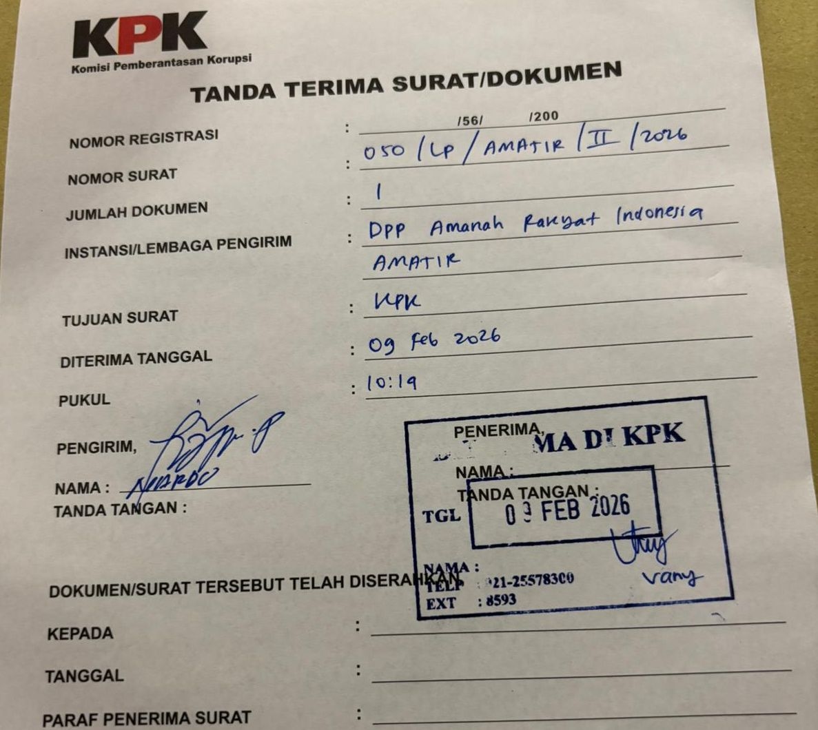 Gubernur Jambi Dilaporkan Terkait Dugaan Korupsi Proyek Stadion, KPK Langsung Telusuri