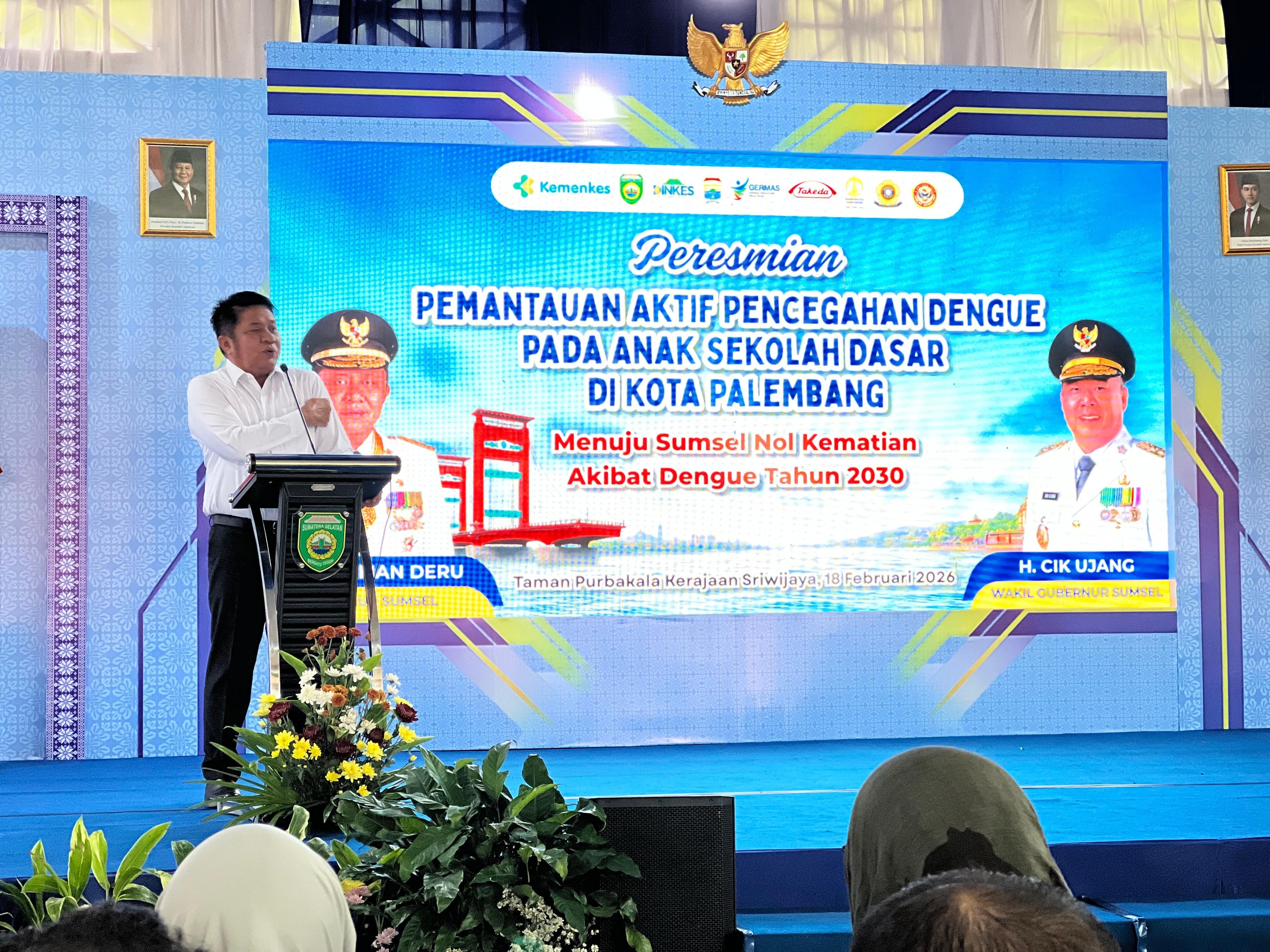 Pemantauan Aktif Vaksinasi Dengue di Palembang Diresmikan, Upaya Tingkatkan Perlindungan Masyarakat dari Bahaya