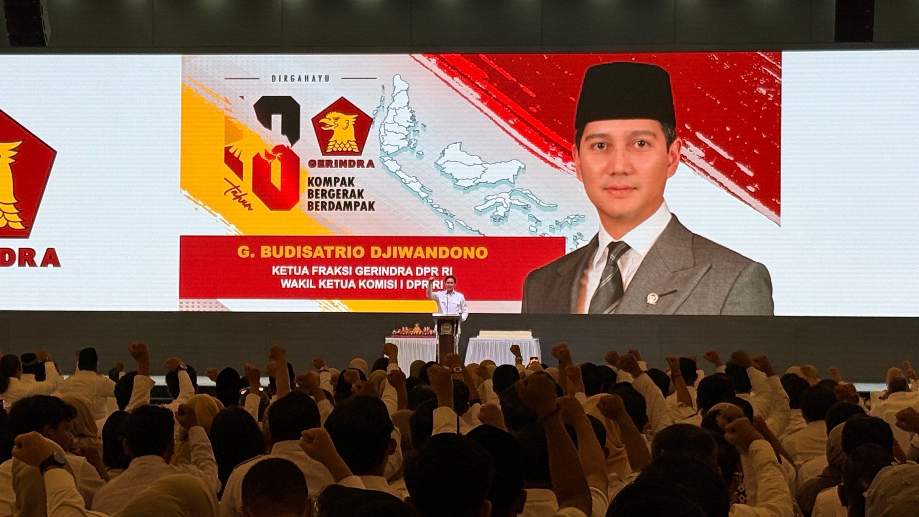 HUT ke-18 Partai Gerindra Digelar Sederhana, Santunan Anak Yatim hingga Aksi Sosial