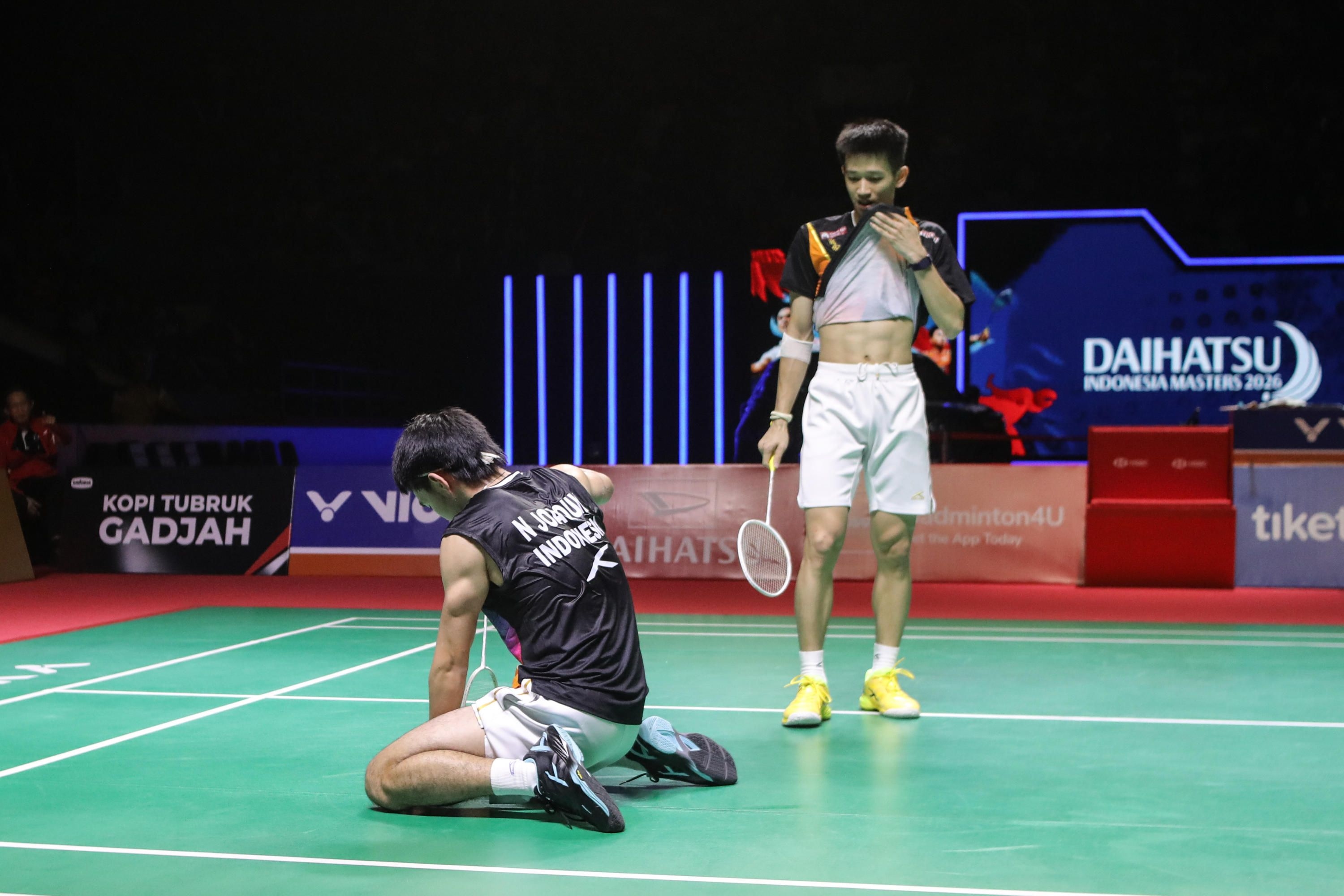 Indonesia Masters: Gagal Kalahkan Duet Malaysia, Raymond/Joaquin Terkendala Adaptasi Lapangan