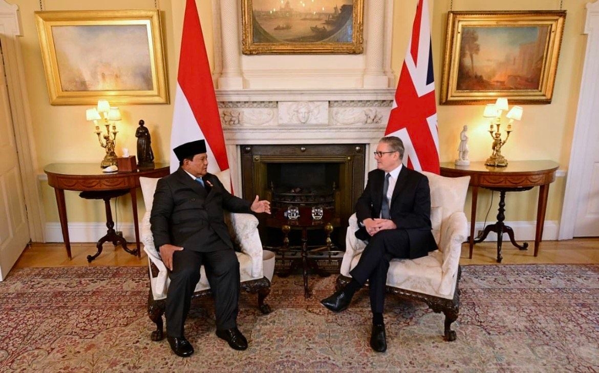 Presiden Prabowo Bertemu PM Inggris Keir Starmer, Perkuat Kemitraan Strategis Bilateral