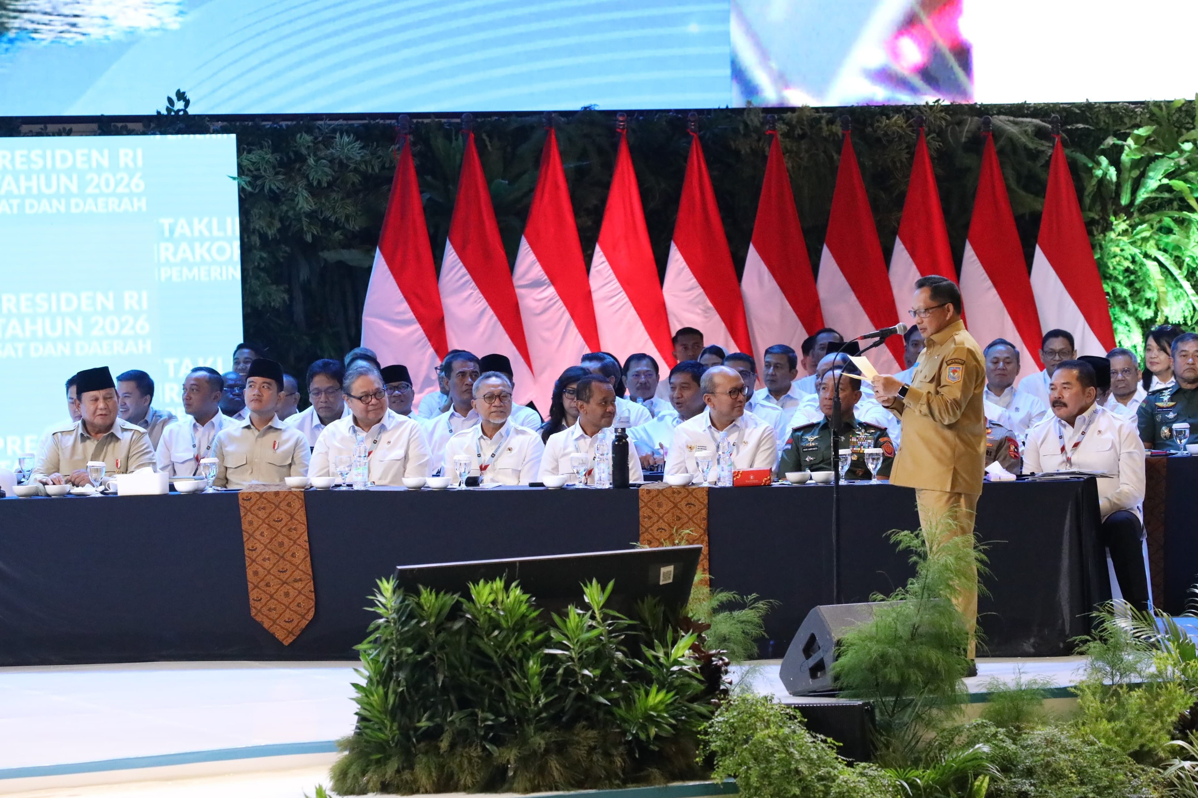 Rakornas 2026: Pusat dan Daerah Bersinergi Gaspol Program Prioritas Presiden Menuju Indonesia Emas