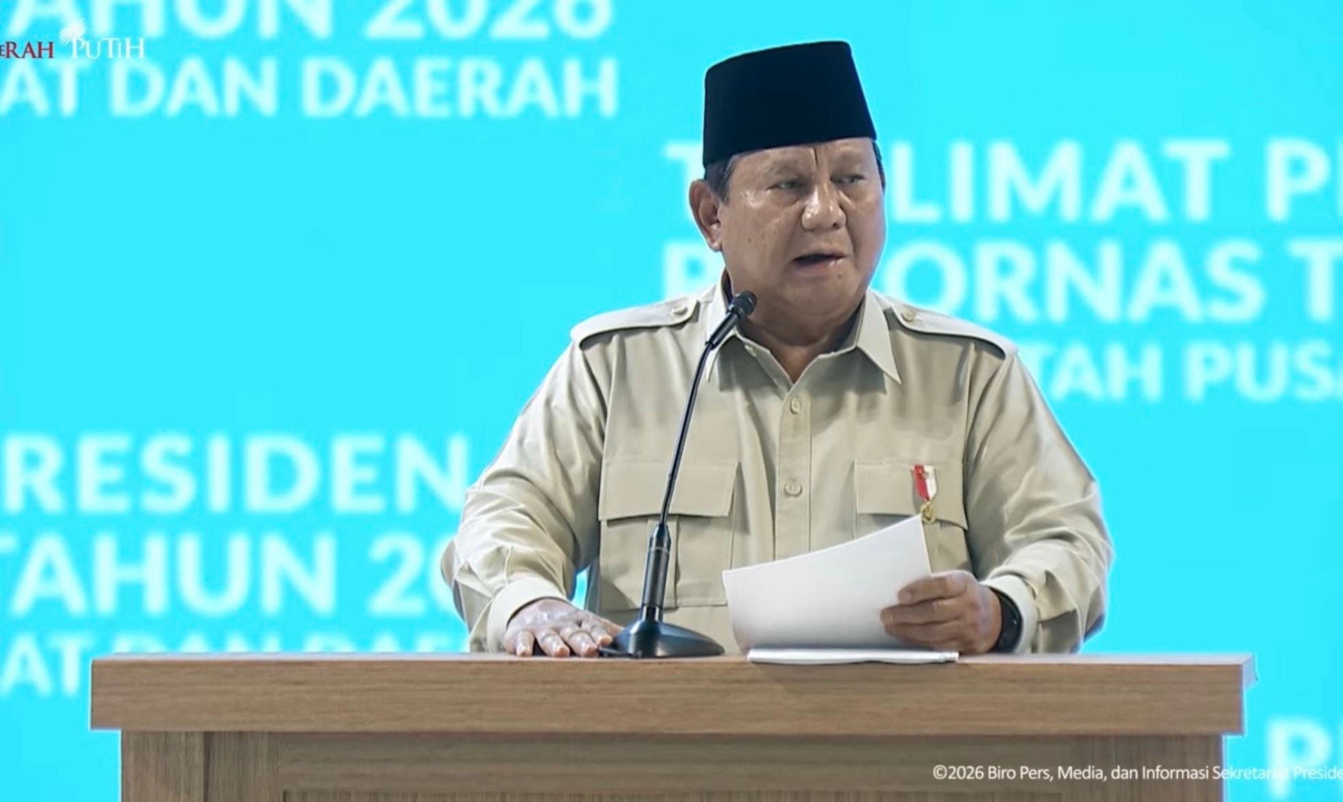 Prabowo Sindir Negara Besar: Mereka Ajarkan Demokrasi dan HAM, Tapi Dilanggar Sendiri