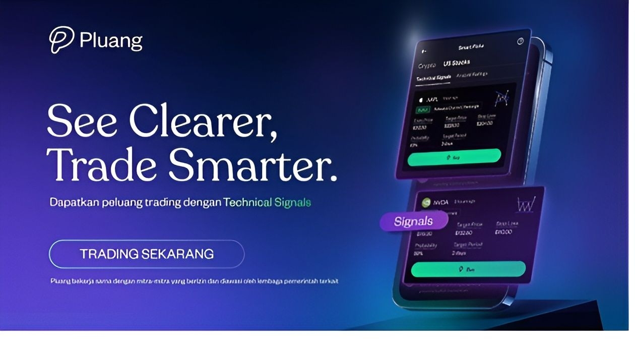 Pluang Luncurkan Technical Signals dan Screener, Fitur Pro untuk Trader Saham dan Crypto