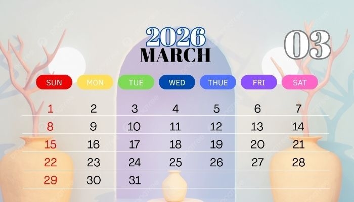 Mau Mudik? Ini Kalender Maret 2026 dan Jadwal Libur Lebaran Lengkap