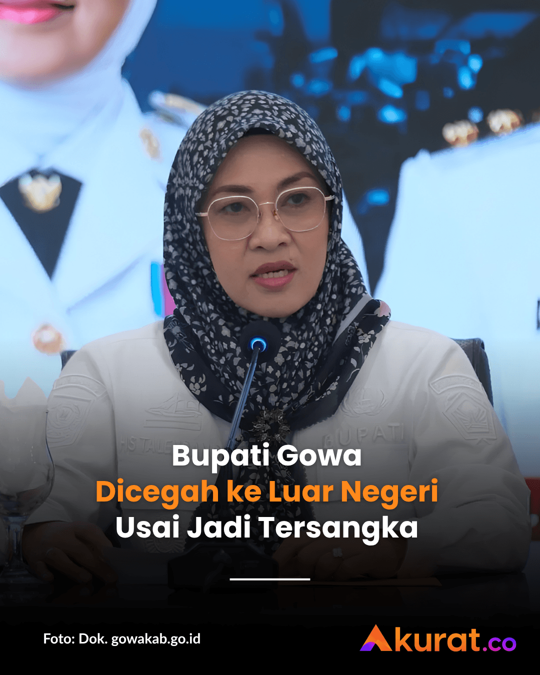 Bupati Gowa Dicegah ke Luar Negeri Usai Jadi Tersangka