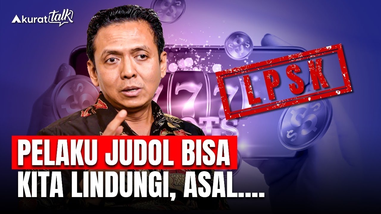 Diancam? Langsung Lapor LPSK, Termasuk Pelaku Judi Online Kita Lindungi