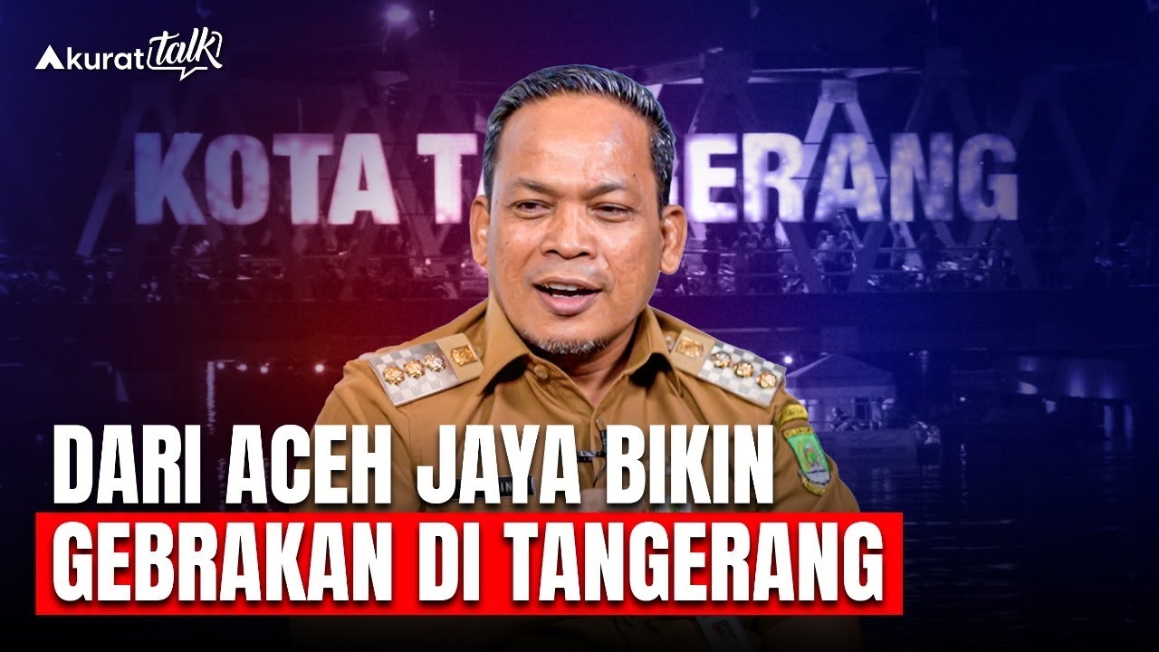 Nurdin Bongkar Ide-ide Besar Membangun Tangerang, dari Sport Tourism sampai Community Center