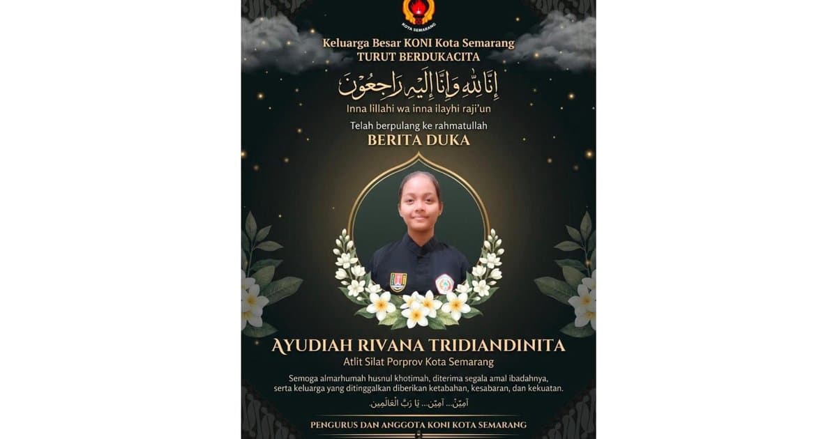 Catatan Prestasi Ayudiah Rivana, Atlet Pencak Silat Semarang yang Meninggal Usai Cedera di Porprov Jateng 2026