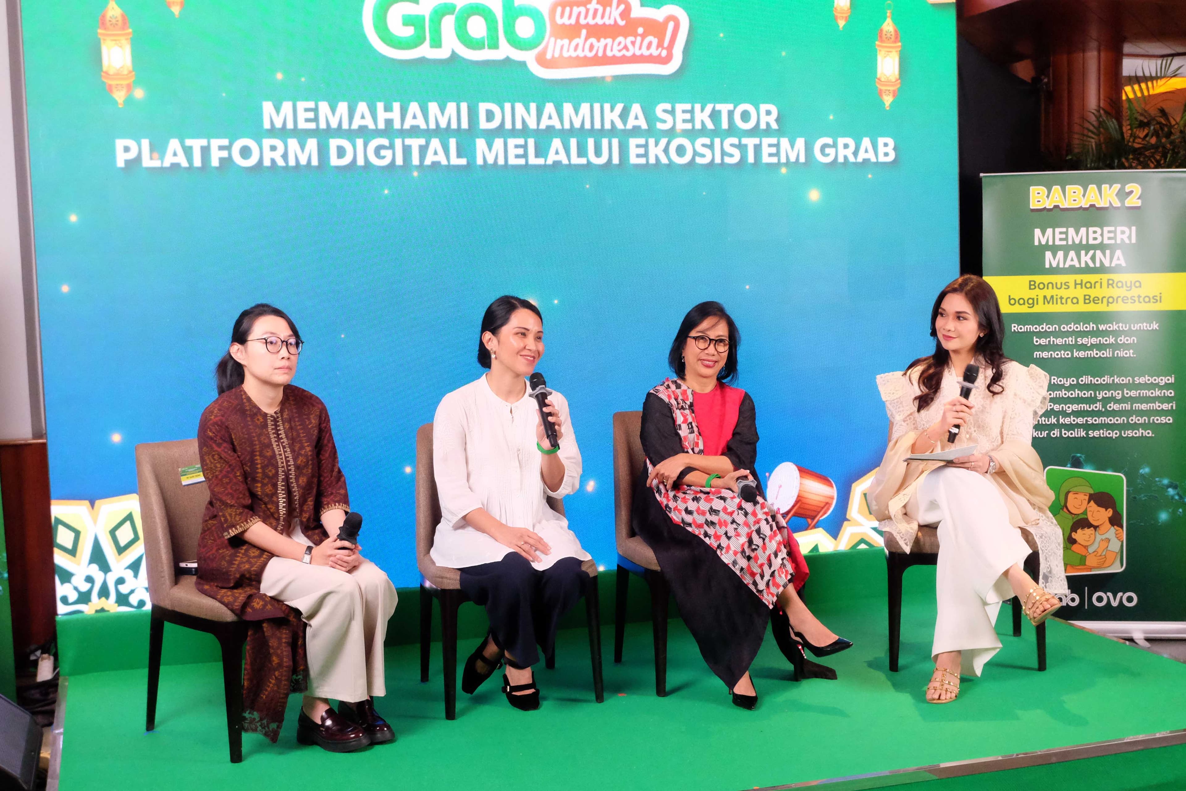 Talkshow Pemberian hadiah umroh kepada mitra kerja Grab dari berbagai wilayah di Indonesia