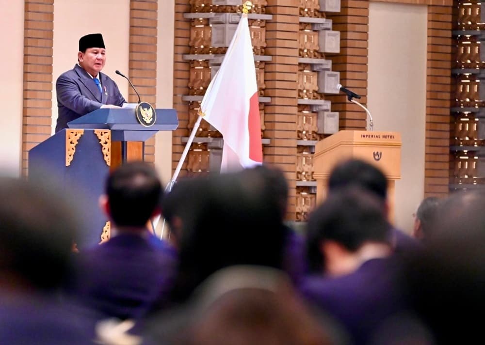 Lewat Forum Bisnis di Jepang, Prabowo Ajak Dunia Saksikan Transformasi Besar Indonesia