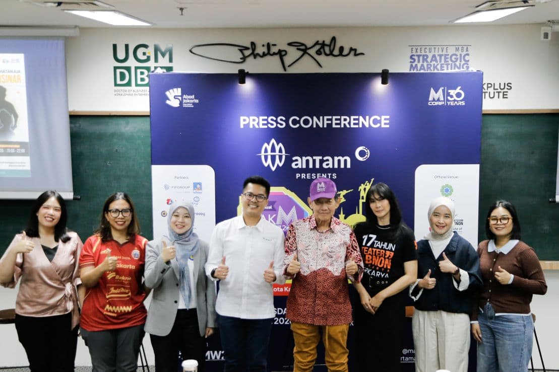 Dorong Jakarta Menuju Global City, Antam dan MCorp Hadirkan JAKMW 2026