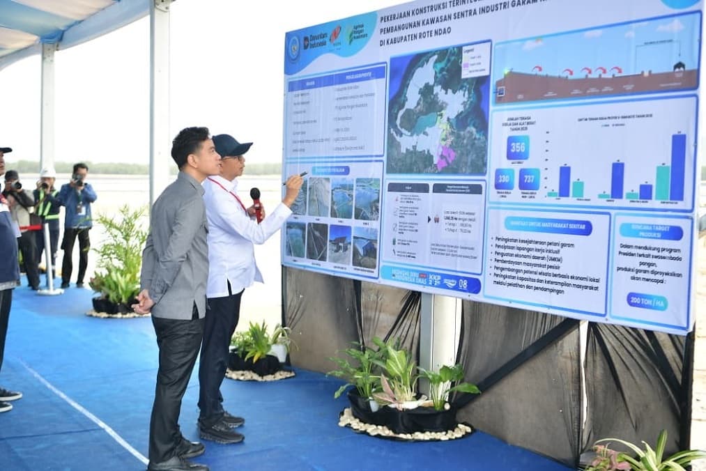 Dialog dengan Petani Garam Rote Ndao, Wapres Gibran Dorong Percepatan Swasembada dan Penguatan Ekonomi Pesisir
