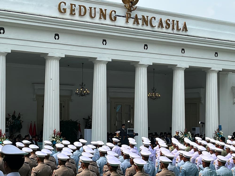 Dihadiri Megawati Soekarnoputri, Presiden Prabowo Pimpin Upacara Peringatan Hari Lahir Pancasila