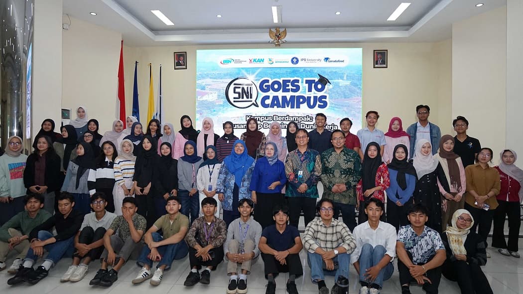 Dukung SNI Goes to Campus, Garudafood Edukasi Mahasiswa IPB University Mengenai Pentingnya Standardisasi dan Keamanan Pangan