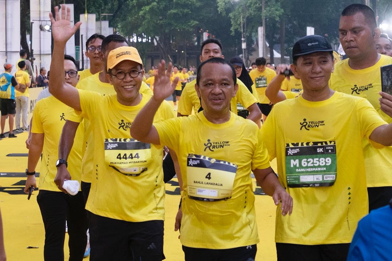 Antusiasme Peserta Yellow Run 2026 Membludak, Misbakhun: Tahun Depan Ada Lagi