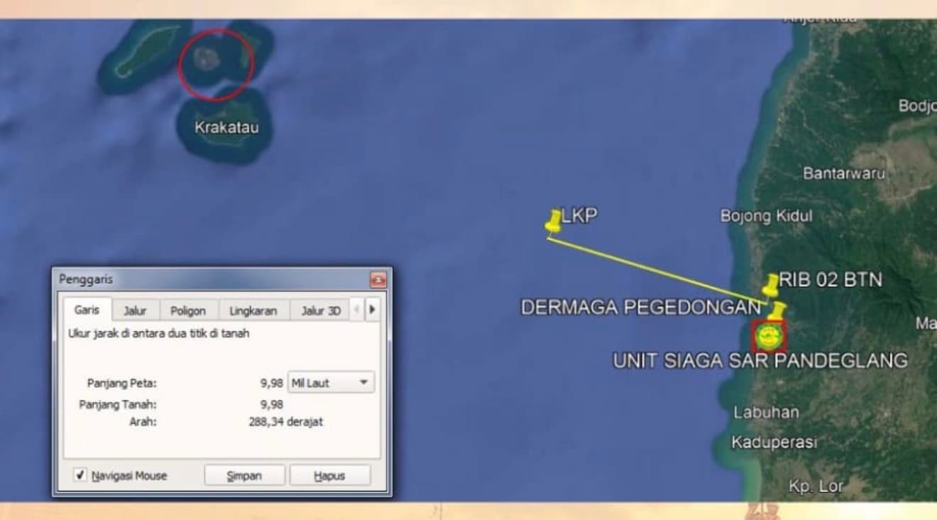 Kronologi 5 Jurnalis Hilang Kontak Saat Liput Gunung Anak Krakatau, Terakhir Kirim Shareloc