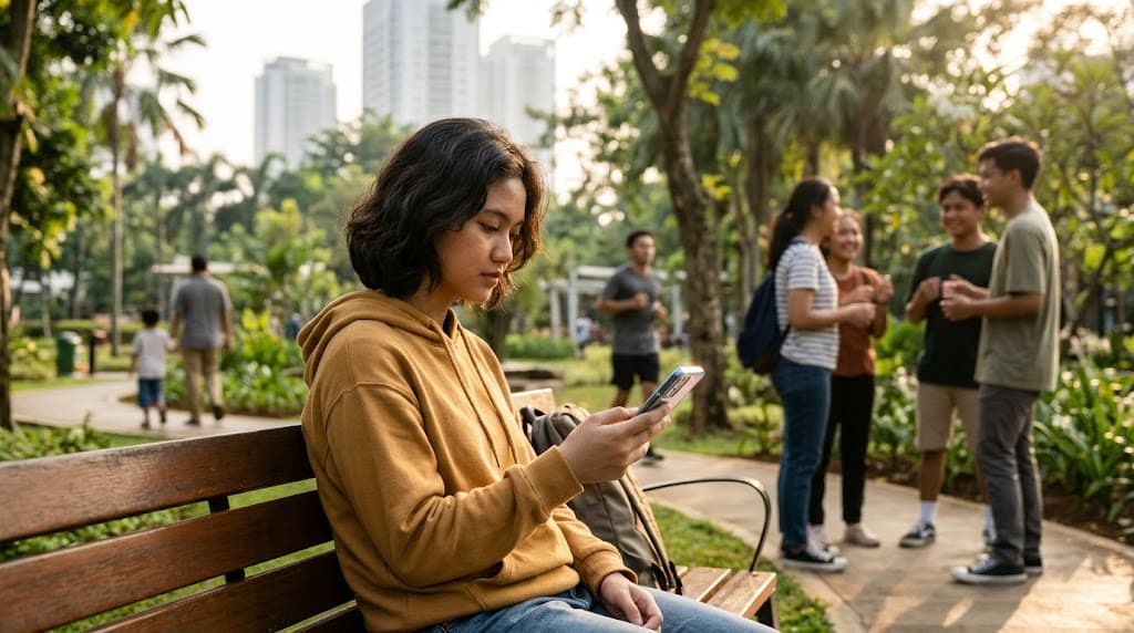 Selalu Terhubung di Media Sosial, Mengapa Anak Muda Masih Merasa Kesepian?