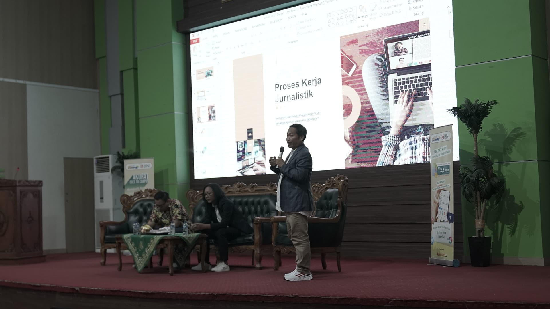 Wapinum Akurat.co Bahas Pentingnya Jurnalistik Dalam Kehidupan Di Hadapan Mahasiswa Untirta