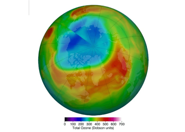 Lubang Ozon Besar Kembali Terdeteksi Di Antartika