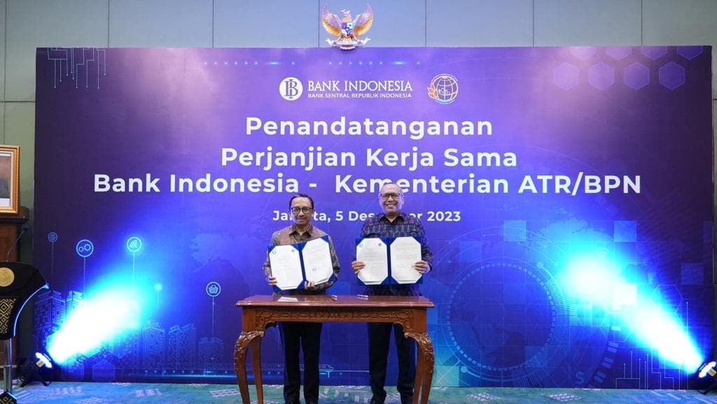 BI Gandeng Kementerian ATR/ BPN untuk Majukan UMKM